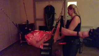 online adult clip 35 Miss Sandra - Pegging The Sissy On The Sling - femdom - fetish porn kami tora femdom-2