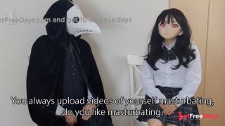 HENTAI Aibu. Veranda. sexy costume. SEX with mannequin-8