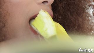 Going Bananas For Her Step Dads Cock - [Hardcore porn]-0