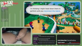 [GetFreeDays.com] PandaFemboy Plays Mario and Luigi Brothership Part 3 Porn Stream December 2022-9