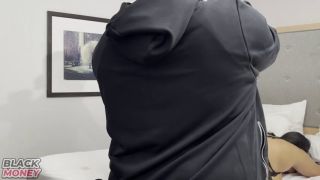 Ebony Behind The Scenes Big Butt Ebony MILF Ms So Slippery Enjoys Getting Drilled-4