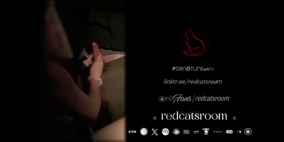 Wife Sharing Red Cats First Public Dogging In The Car With A Random - Cumshot Ending
