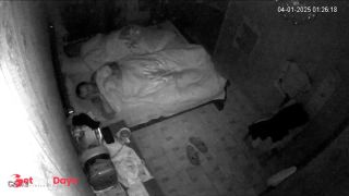 [Sleeping.Porn] Couple husband and wife sleeping together after working week-3