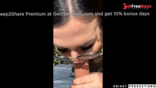 Jasmine Jae Sneaky Outdoor Pov Blowjob and Fuck-1