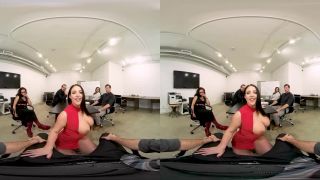 fetish network Vrbangers presents Angela White in Laid Off - , busty on virtual reality-1