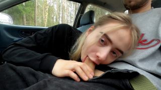 [Amateur] fucked 18 year old stranger in the car and cum in her mouth-0