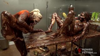 Eden Ivy, Brittany Bardot - Foot Anal Fisting Sex Clip V...-0