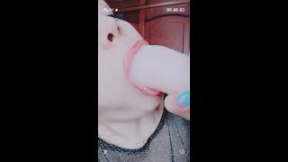 Blowjob Andrea Castañeda Andrea Castañeda Sucking A Dildo-5