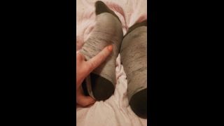 femdom chastity slave thequeens  1474602 QH teasing your broken mind w her sexy sweaty socks silky soft soles.., thequeens on femdom porn-3