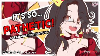 ASMR  Girlfriend Laughs at your Clit Dick  Feminization Degradation Hentai Audio Roleplay-4