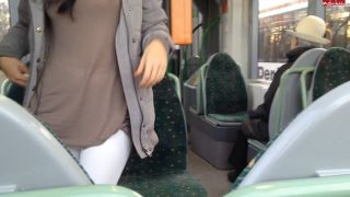 Sweet--Anna - Cameltoe und Blowjob in der Stra?enbahn  - germany - amateur porn hot amateur videos-7