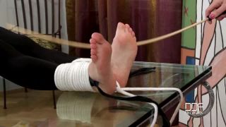 free video 10 Bondage and foot whipping Part 1, flats fetish on bdsm porn -5