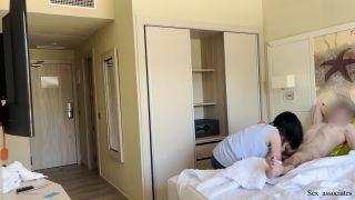 Sex AssociatesPUBLIC DICK FLASH  I pull out my dick in front of a hotel maid and she agreed to jerk me off-7
