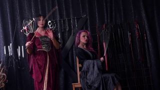 Lady Olga's Victorian Crop: HD Femdom JerkOff [2025]-1