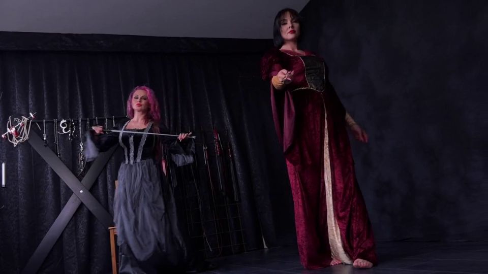 Lady Olga's Victorian Crop: HD Femdom JerkOff [2025]