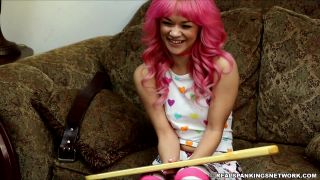 7142 Kiki J Belt and Paddle Test Part 2 of 2 Spanking, Fetish...-1
