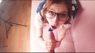 Pov anal schoolgirl punishment. atm, spanking and anal creampie.-0