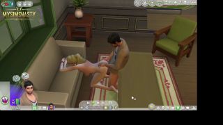 mysimsnasty - I fucked my roommate visitor-8