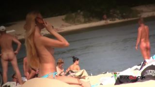 Molesting and taking video of my friend on a nude plage at  3-7