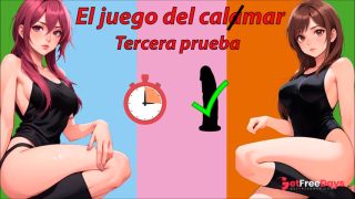 [GetFreeDays.com] Tercera prueba para masturbarse. El juego del calmar. JOI Roleplay. Sex Leak July 2023-2