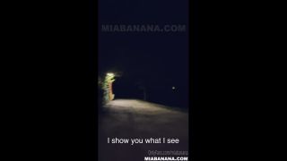 Mia Banana Miabanana - vido cadeau je sors seule dans un parc la nuit dhalloween pour un n 02-11-2022-1