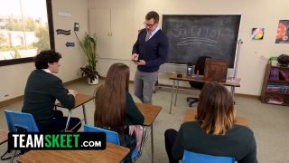 6253 Innocent Schoolgirl Becomes Sex Ed Prop - Teamskeet Singles-2