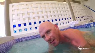 Sins life with kissa in underwater hot tub-0
