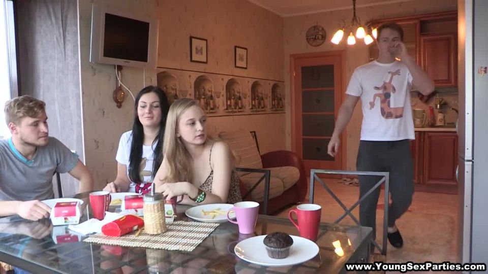 Alice and Inga - Two Russian Student Couple Swinger Sex  - amateur - amateur porn best amateur compilation