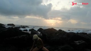 [GetFreeDays.com] Nudists Slutty Blonde Babe in Nature after Sunrise Hike Travel Porn Clip December 2022-8