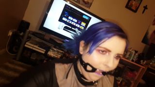 BoundGirlXO - Blindfolded Nun Throat Fuck Blowjob [HD 720P] on cumshot jade amber picnic blowjob bambinos big cock-3