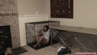 Diaperedonline2Nikki Nikki Plugged and Caged-6