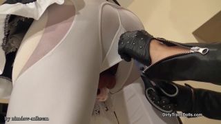 DirtyTransDolls – Sissy maid fuck doll part 1, fetish shrine on shemale porn -7