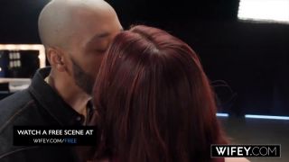 Ball Sucking WIFEY Curvy Redheaded Hotwife Kayla Summers Gets Tag-Teamed In Front Of Hubby-0