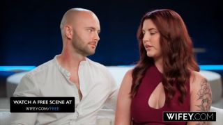 Ball Sucking WIFEY Curvy Redheaded Hotwife Kayla Summers Gets Tag-Teamed In Front Of Hubby-2