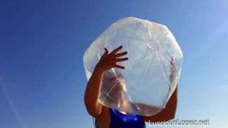 Luscious Lopez[0580320] #inflate fetish  #lusciouslopez #beachball #inflatables #leotard [2017-09-24]-8