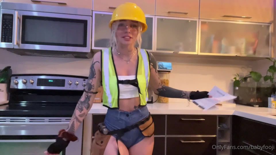 online clip 12 BabyFooji - Sexy Construction Worker , femdom telegram on pov 