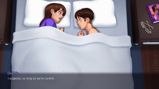 New XXX Games - Sharing A Bed With Stepmom Debbie(18 ) - Summertime Saga New Update-9