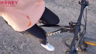 JuicyAmateurTits,litclit69 - Deep Anal Creampie After Riding A Bike With Remote Controlled Vibrator-1