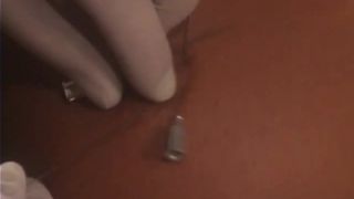 online porn clip 30 Slut loves pain inflicted by needles piercing her skin, bikini fetish on brunette girls porn -7