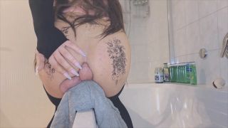 6254 I Ride My Own Cock In My Tattooed Ass  Too Big Cock In T...-9