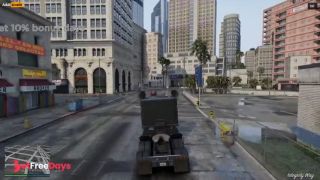 [GetFreeDays.com] GTA V Nude Mod Installed Game Play Part 17 GTA 5 Missions Story Mode Adult Stream December 2022-6