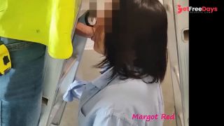 While I work, the clients wife sucks my cock Amazing surprise betrayal-0