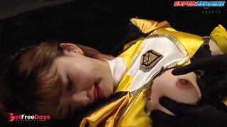 [Superheroine.Porn] GIGA - SPSB-98 Horny Phantoma Yellow The Epic Battle Against Cleavs in Doggy Style Rui Negoto (音琴るい)-5