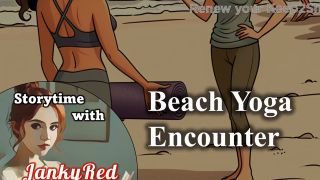 [GetFreeDays.com] Beach Yoga Encounter - a JankyRed story Porn Film January 2023-6