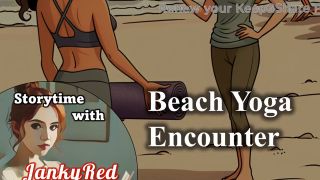 [GetFreeDays.com] Beach Yoga Encounter - a JankyRed story Porn Film January 2023-8