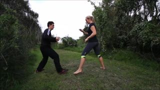 clip 8 Karate Trample Femdom Girls – Michelle Mixes Muay Thai With Karate | slave | hardcore porn people having hardcore sex-7