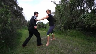 clip 8 Karate Trample Femdom Girls – Michelle Mixes Muay Thai With Karate | slave | hardcore porn people having hardcore sex-8