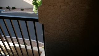 7234 Gorgeous Girlfriend Bestows Public Blowjob On Balcony An...-6