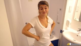 DownBlouse Jerk - Get Soaped Up - Cocktease - Porn Video Online-1