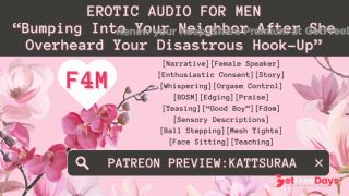 F4M  Bumping Into Your Neighbor After She Overheard Your Disastrous Hookup  Patreon Preview-8